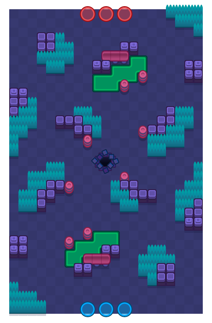 Acute Angle Brawl Stars map