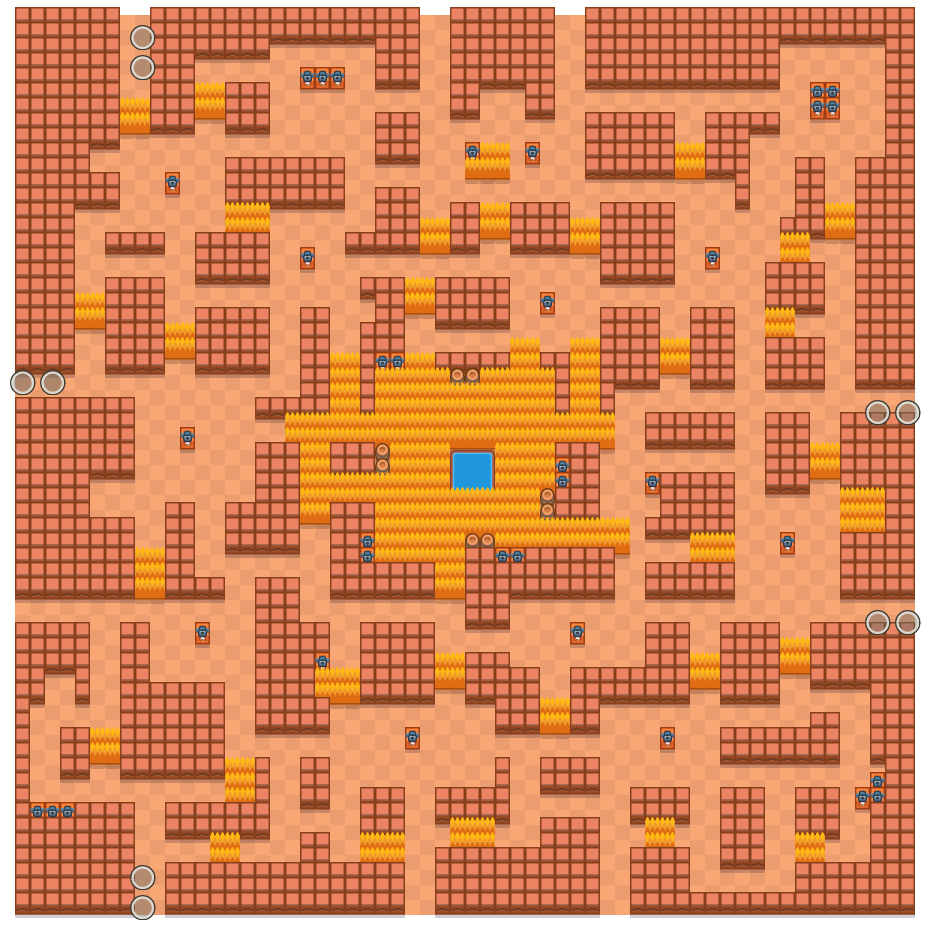 Cavern Churn Brawl Stars map