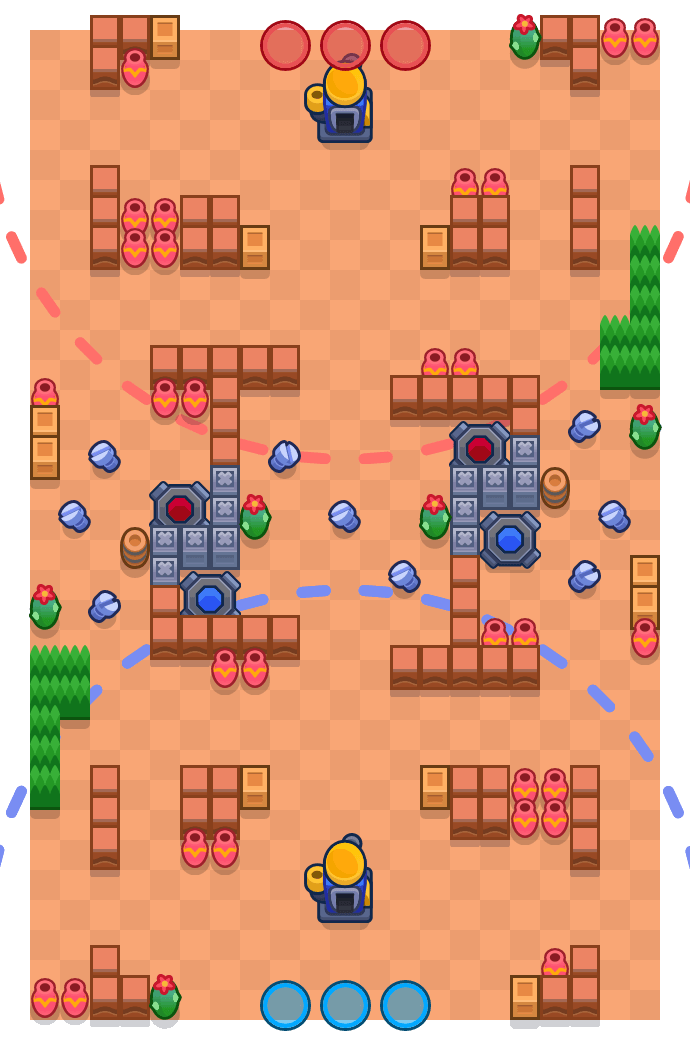 Celestial Crusade Brawl Stars map