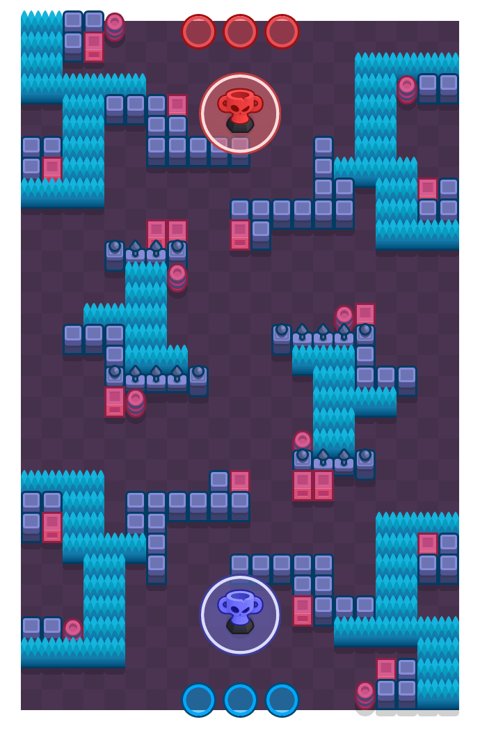 Daylight Robbery Brawl Stars map