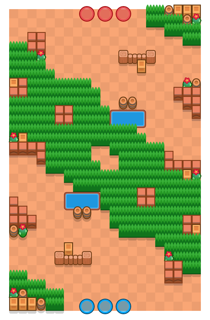 Hairy Horrors Brawl Stars map