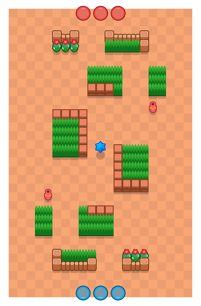 Hideout Brawl Stars map