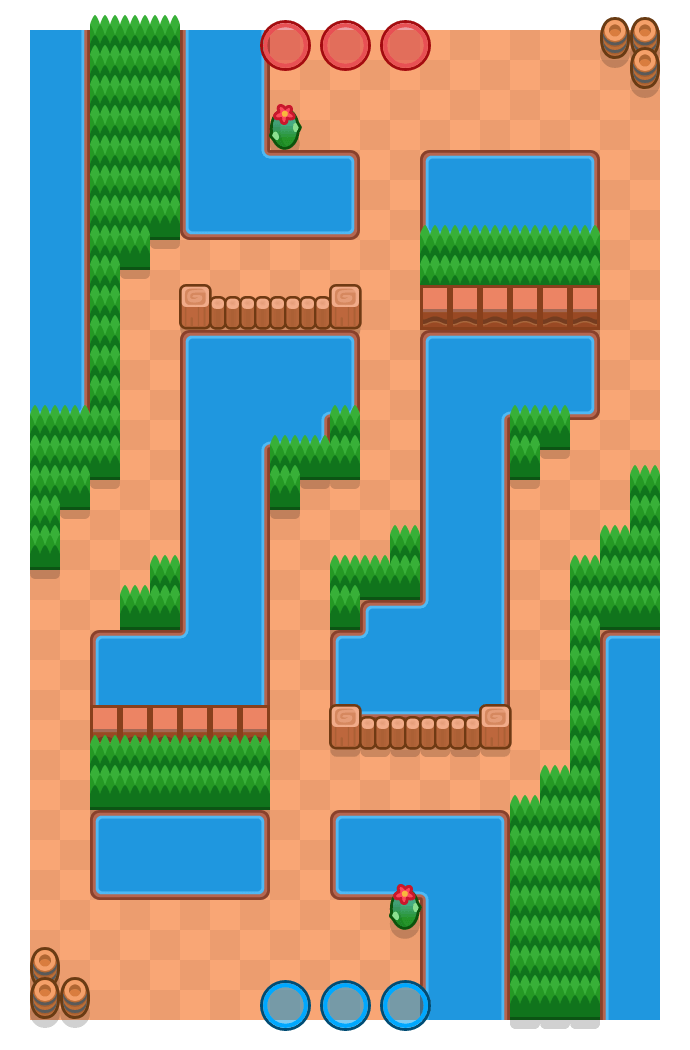 Island Hopping Brawl Stars map