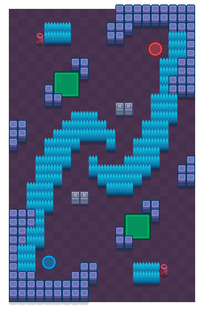 Mantis Claw Brawl Stars map