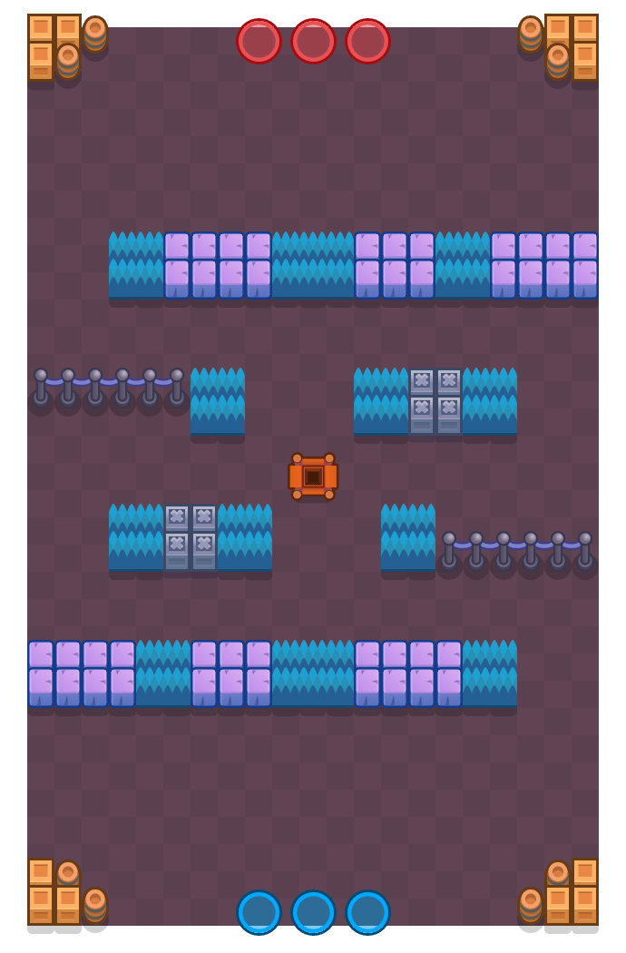 Minecart Madness Brawl Stars map