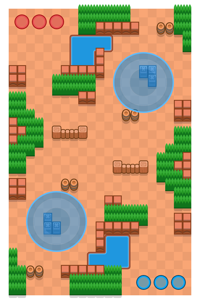 Parallel Plays Brawl Stars map