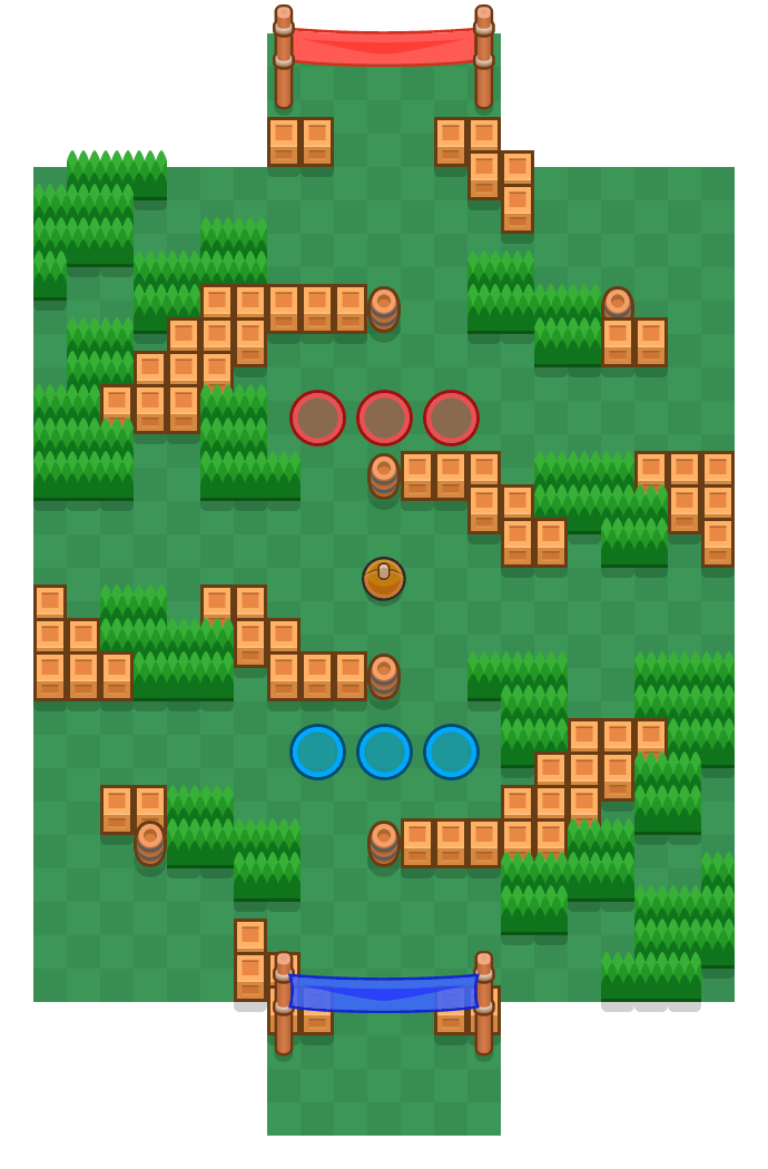 Razzle Dazzle Brawl Stars map