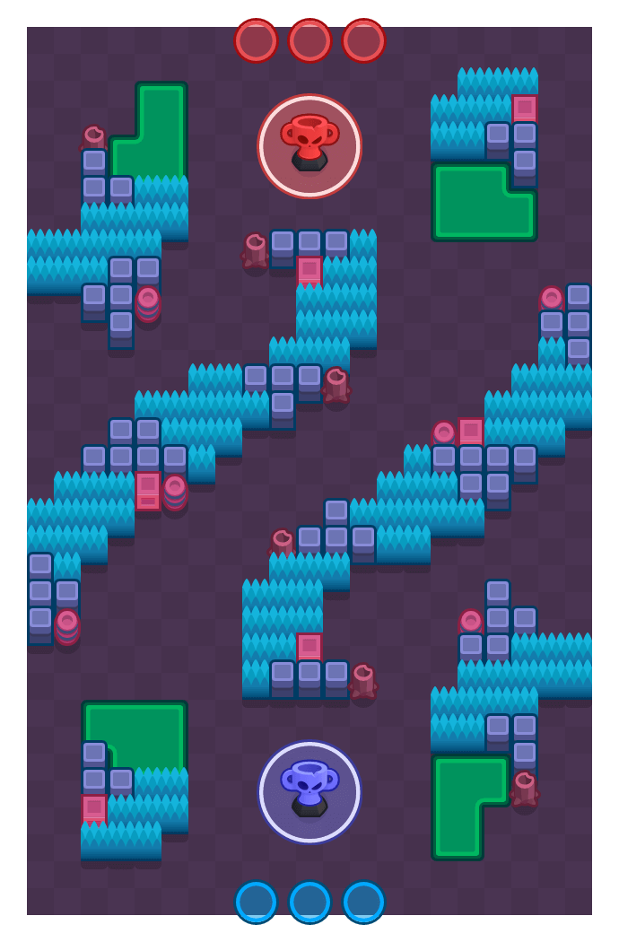 Twisted Plan Brawl Stars map