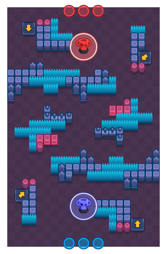 Zip Line Brawl Stars map